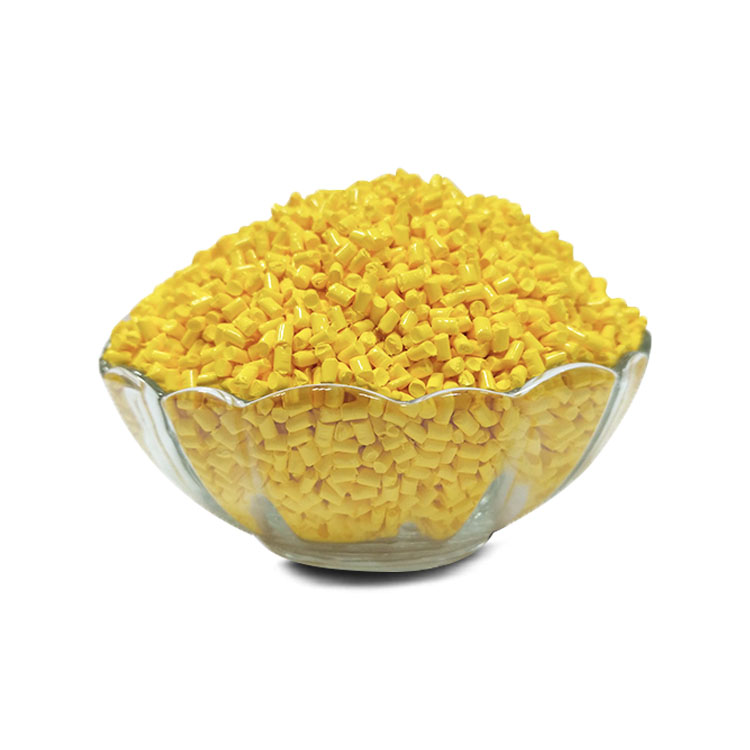 潘通色号120C 黄色塑料色母粒（PE载体）