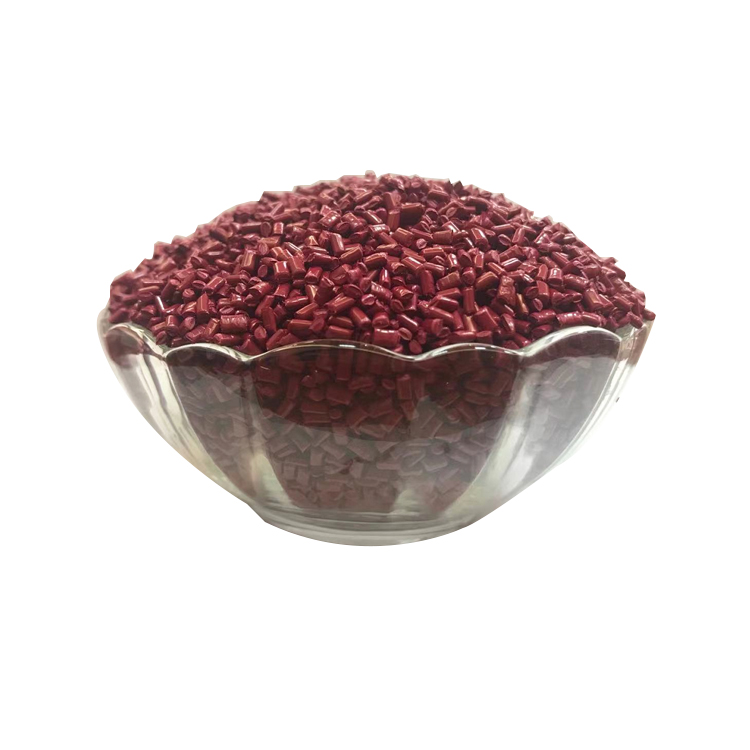 潘通色号194C 深红色塑料色母粒（ABS载体）
