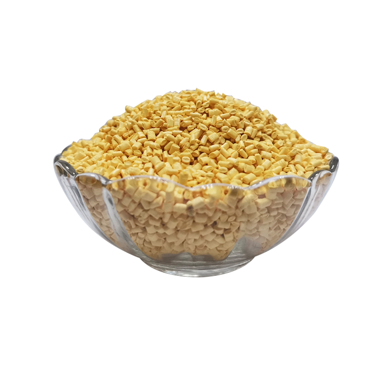 潘通色号2001C 黄色塑料色母粒（PE载体）