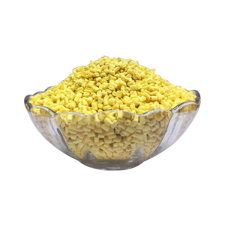 潘通色号7404C 黄色塑料色母粒（ABS载体）