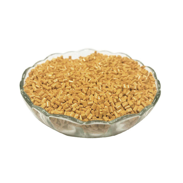 潘通色号4025C 黄色塑料色母粒（ABS载体）